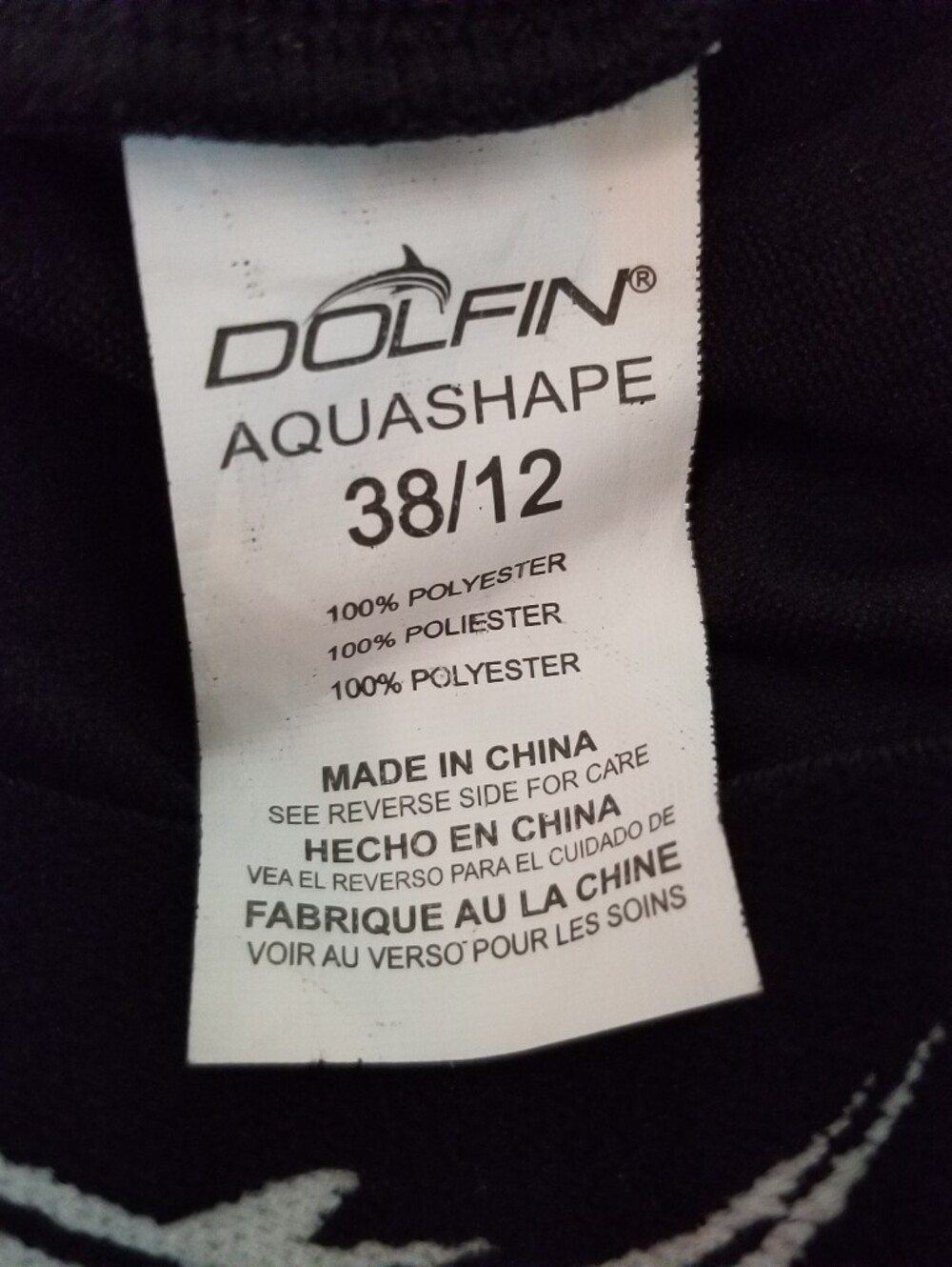 Dolphin Aquashape Aquatard One Piece Swimsuit UPF 50 Size 12 NWT - Picture 6 of 6